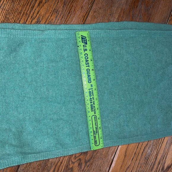 Turquoise 100% cashmere infinity scarf/no flaws/light weight - Picture 3 of 3
